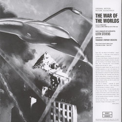 The War of the Worlds Soundtrack (Leith Stevens) - CD Back cover