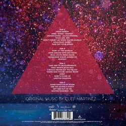 The Neon Demon Soundtrack (Cliff Martinez) - CD Back cover