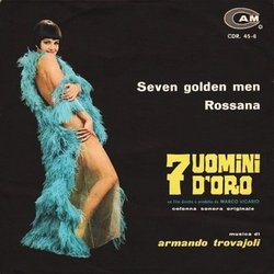 7 uomini d'oro Soundtrack (Armando Trovajoli) - CD cover