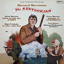 Great Americana Film Scores Soundtrack (Hugo Friedhofer, Bernard Herrmann, Alfred Newman, Franz Waxman) - CD cover