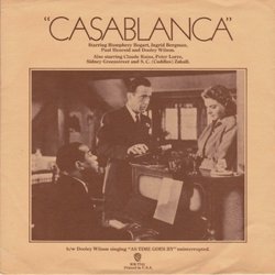 Casablanca Soundtrack (Various Artists, Max Steiner) - CD cover