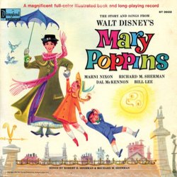 The Story And Songs From Walt Disney's Mary Poppins Bande Originale (Various Artists, Richard M. Sherman, Robert M. Sherman) - Pochettes de CD