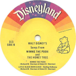 Winnie the Pooh and the Honey Tree Soundtrack (Various Artists, Buddy Baker) - cd-cartula