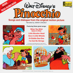 Pinocchio Soundtrack (Various Artists, Cliff Edwards, Leigh Harline, Paul J. Smith) - CD Back cover