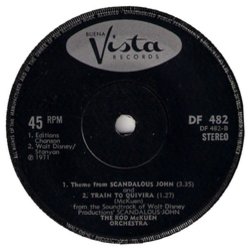 Scandalous John Soundtrack (Rod McKuen) - cd-cartula