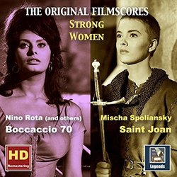 Strong Women: Saint Joan & Boccaccio 70 Soundtrack (Various Artists) - CD cover