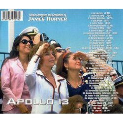 Apollo 13 Soundtrack (James Horner) - CD Back cover
