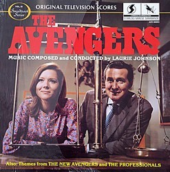 The Avengers Soundtrack (Laurie Johnson) - CD cover