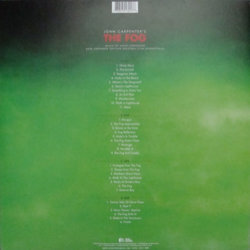The Fog Soundtrack (John Carpenter) - CD Back cover