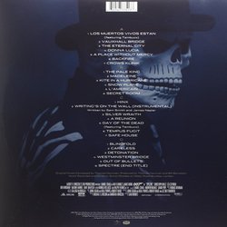 Spectre Soundtrack (Thomas Newman) - CD Back cover