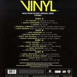 Vinyl Soundtrack (Various Artists) - CD Back cover
