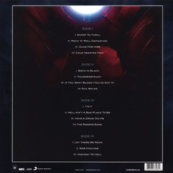 Iron Man 2 Soundtrack ( AC/DC) - CD Back cover