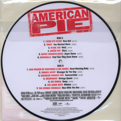 American Pie Soundtrack (David Lawrence) - CD Back cover