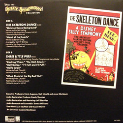 The Skeleton Dance / Three Little Pigs Soundtrack (Frank Churchill, Carl W. Stalling) - cd-cartula
