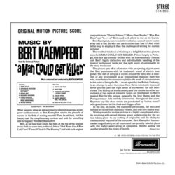 A Man Could Get Killed Soundtrack (Bert Kaempfert) - CD Back cover