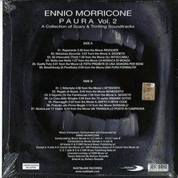 A Paura Volume 2 Soundtrack (Ennio Morricone) - CD Back cover