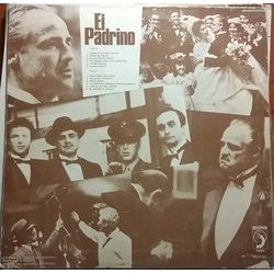 El Padrino Soundtrack (Nino Rota) - CD Back cover