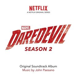 Daredevil: Season 2 Soundtrack (John Paesano) - CD cover