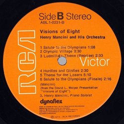 Visions of Eight Soundtrack (Henry Mancini) - cd-inlay