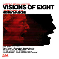 Visions of Eight Soundtrack (Henry Mancini) - CD cover