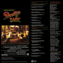 Pretty Baby Soundtrack (Various Artists) - CD Back cover