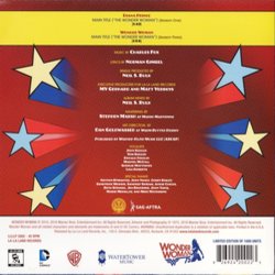 Wonder Woman Soundtrack (Charles Fox) - CD Achterzijde