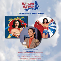 Wonder Woman Soundtrack (Charles Fox) - cd-inlay