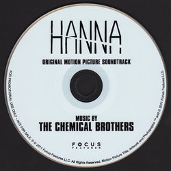 Hanna Bande Originale (The Chemical Brothers) - cd-inlay