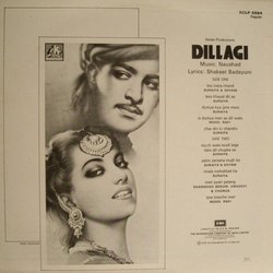 Dillagi Soundtrack (Various Artists, Shakeel Badayuni,  Naushad) - CD Achterzijde