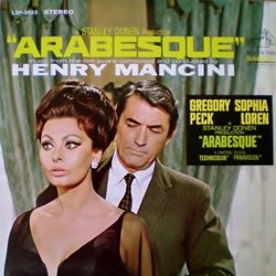 Arabesque Soundtrack (Henry Mancini) - CD cover