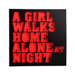 A Girl Walks Home Alone at Night Soundtrack (Various Artists) - CD cover