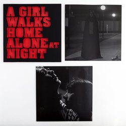 A Girl Walks Home Alone at Night Soundtrack (Various Artists) - cd-inlay