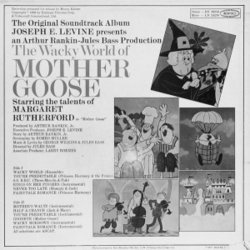 The Wacky World of Mother Goose Soundtrack (Jules Bass, Jules Bass, George Wilkins, George Wilkins) - CD Back cover
