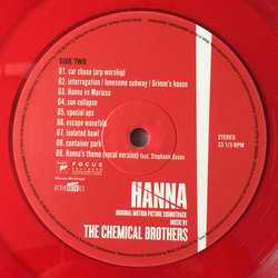 Hanna Soundtrack (Tom Rowlands, Ed Simons) - cd-inlay