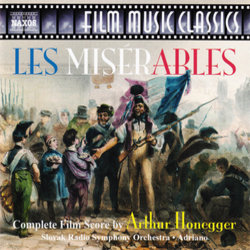 Les Misrables Soundtrack (Arthur Honegger) - CD cover