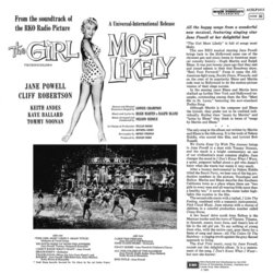 The Girl Most Likely Soundtrack (Ralph Blane, Original Cast, Hugh Martin, Nelson Riddle) - CD Back cover