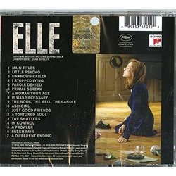 Elle Soundtrack (Anne Dudley) - CD Back cover