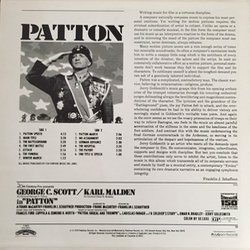 Patton Soundtrack (Jerry Goldsmith) - CD Trasero