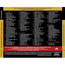 The Ten Commandments Soundtrack (Elmer Bernstein) - CD Achterzijde