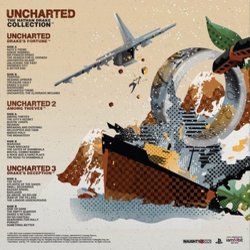 Uncharted: The Nathan Drake Collection Soundtrack (Greg Edmonson, Arthur Resnick, Neil Sedaka) - CD Trasero