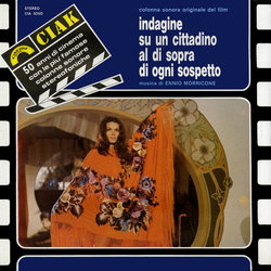 Indagine su un Cittadino al di Sopra di Ogni Sospetto Soundtrack (Ennio Morricone) - CD cover