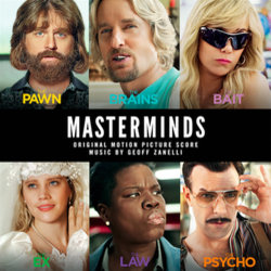 Masterminds Soundtrack (Geoff Zanelli) - CD cover