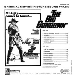 The Big Gundown Soundtrack (Ennio Morricone) - CD Back cover