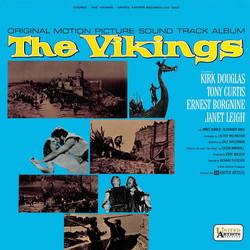 The Vikings Soundtrack (Mario Nascimbene) - CD cover