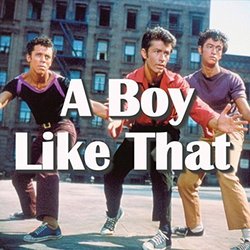 A Boy Like That Soundtrack (Leonard Bernstein, Stephen Sondheim) - CD cover
