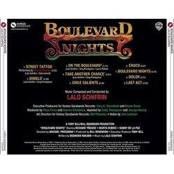 Boulevard Nights Soundtrack (George Benson, Lalo Schifrin) - CD Back cover