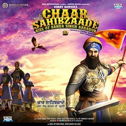 Chaar Sahibzaade - Rise of Banda Singh Bahadur Soundtrack (Jaidev Kumar, Rabbi Shergill, Nirmal Singh) - CD cover