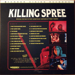 Killing Spree Soundtrack (Perry Monroe) - CD Back cover
