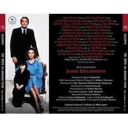 The Omen Soundtrack (Jerry Goldsmith) - CD Back cover