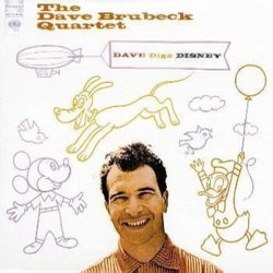 Dave Digs Disney Soundtrack (Various Artists, Dave Brubeck) - CD cover